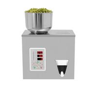 Rogowsen Machine à doser de poudre de 50 g, machine de remplissage de granulés de poudre, avec écran LCD, machine de remplissage électrique de poudre, convient pour doser les feuilles de thé, les