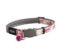 Rogs CATZ GlowCat Collier pour Chat avec Motif Papillons Rose