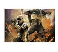 Rogue one key forces - magnetic metal poster 45x32 - scarif trooper G