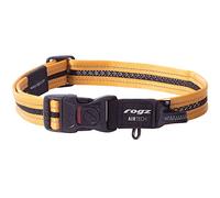 Rogz Airtech Classic Collier pour chien Ocre brûlé Taille L