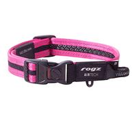 Rogz Airtech Classic Collier pour chien Rose coucher de soleil Taille M