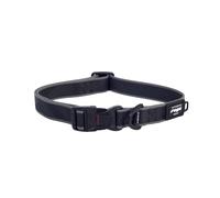 Rogz Amphibian Collier classique pour chien Noir Taille L