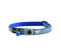 Rogz CATZ Petite 3/20,3 cm Night Cat Safeloc Breakaway Clip réglable, Collier réfléchissant pour Chat