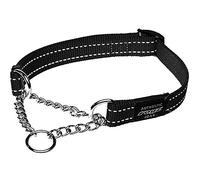 Rogz Collier pour Chien obéissance Serpent avec réflecteur, Taille Moyenne, de Medium 12/18-Inch