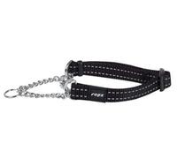 Rogz For Dogs Collier demi-slip en forme de serpent Noir
