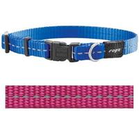 Rogz for dogs Collier Nitelife rose