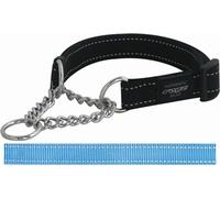 Rogz For Dogs Lumberjack Collier demi-slip Turquoise