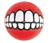 Rogz Grinz Balle pour Chien Rouge Taille S 4,9 cm