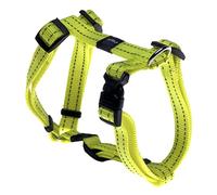 Rogz Harnais réfléchissant réglable pour Chiens de Petite et Moyenne Taille ; Collier et Laisse Assortis Disponibles, Jaune