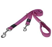 Rogz Laisse Utilitaire Multi-usages Rose 20 mm x 1,8 m