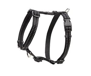 Rogz Snake Harnais réfléchissant Noir