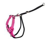 Rogz Stop Pull Harnais réfléchissant classique pour chien Rose Taille L