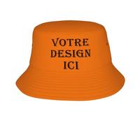 ROHBVMN Bob Personnalisable Casquettes personnalisée Chapeau de Pêcheur personnalisé Chapeau sur Mesure avec Photo/Logo/Texte,créez Votre Propre Chapeau de Soleil pour Hommes & Femmes