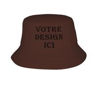 ROHBVMN Bob Personnalisable Casquettes personnalisée Chapeau de Pêcheur personnalisé Chapeau sur Mesure avec Photo/Logo/Texte,créez Votre Propre Chapeau de Soleil pour Hommes & Femmes