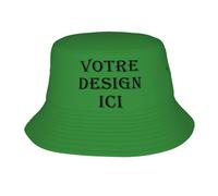 ROHBVMN Bob Personnalisable Casquettes personnalisée Chapeau de Pêcheur personnalisé Chapeau sur Mesure avec Photo/Logo/Texte,créez Votre Propre Chapeau de Soleil pour Hommes & Femmes