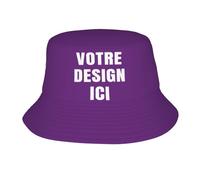 ROHBVMN Casquette Personnalisable Bob personnalisée Chapeau de Pêcheur personnalisé - Casquette personnalisée avec Photo/nom/Texte, Chapeau de Soleil personnalisée pour Hommes & Femmes