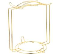 ROHCGHC Arbre à tasses, support de tasse café en fer, garniture métal(Gold)