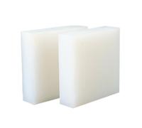 ROHCGHC Blocs carrés en Silicone, 2 Blocs amortisseurs en Silicone(50x100x30mm)