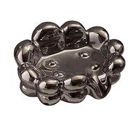 ROHCGHC Boîte à Savon, /Porte-Savon en Forme de Mousse, Porte-Savon céramique au Design créatif, économiseur Savon Porcelaine, for Salle Bain et cuisine-blanc-13.5x10.5x7.5cm(Onecolor)