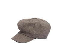 ROHCGHC Chapeau, Béret octogonal for Hommes, Casquette de Peintre, Casquette de Journal rétro, Chapeau de Loisirs en Plein air, rayé, Vintage Britannique, Pare-Soleil, Printemps Automne