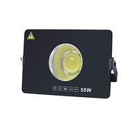 ROHCGHC Lampes d'éclairage Solaire, Projecteur de Travail LED 50-600 W, IP67, 6000 K, éclairage Mural extérieur, idéal for garages, terrasses et toits-terrasses(50W)