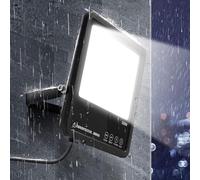 ROHCGHC Lampes d'éclairage Solaire, Projecteur de Travail LED IP65, Spot d'éclairage extérieur Mural, idéal for Les garages, terrasses et toits-terrasses(6500k,100W)