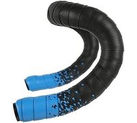 ROHCGHC Le vélo Porte Le Ruban, Bandes de Guidon vélo Route Bandes avec Bouchons Barre Bande d'enveloppe Ceinture Course Cyclisme antidérapante(Blue)