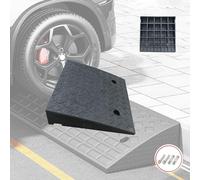 ROHCGHC Rampes d'accès, Rampe de Bordure d'allée - en Caoutchouc Robuste for Chariots élévateurs, Rampe Pont Trottoir avec Couvercle Cordon Canal, Moto et Plus Encore(C 100x15x3cm)