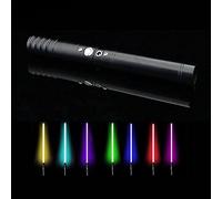 ROHCGHC Sabre Laser, Sabre Laser - de Duel Lourd Force FX en métal LED for Adultes, Son Fort et lumière élevée avec FOC for Les Cadeaux Noël d'halloween