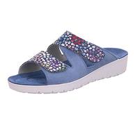 Rohde 1403 Roma Mules Femme, Pointure:42 EU, La Couleur:Bleu