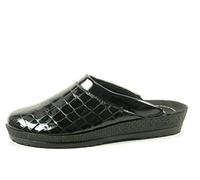 Rohde 2299 Neustadt-D Chaussons Femme, Pointure:41 EU, La Couleur:Noir