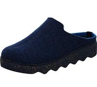Rohde Pantoufles Femmes Chaussons Softfilz Foggia 6120, Taille:41 EU, Couleur:Bleu