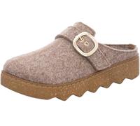 Rohde Chaussons Femme Foggia-D 6117, Pointure:39 EU, La Couleur:Beige
