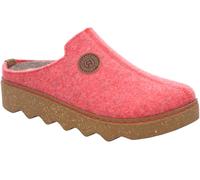 Rohde Chaussons Foggia-D - Sabots en feutre, non doublés, sans fermeture - Rouge 40 EU