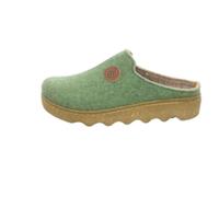Rohde - Chaussons verts pour femmes confortables en feutre doux - Femme - Chaussures - Vert - Taille: 40 EU