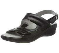 Rohde Femme Herne Sandales Bride Cheville, Noir (Schwarz 90), 41 EU
