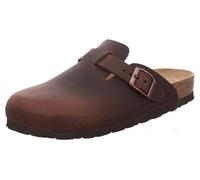 Rohde Femme Mule Cuir Boucle Robuste Combinaison Facile Alba 6073, Taille:38 EU, Couleur:Marron