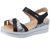 Rohde Femme Venezia Sandales, Noir (90), 37 EU Étroit