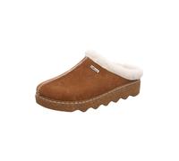 Rohde Femmes Pantoufles en cuir Foggia 6125, Taille:40 EU, Couleur:Marron