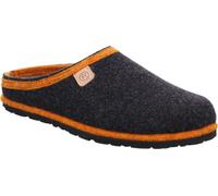 Rohde Herren Pantoffel Fez Hausschuh Wechselfußbett Weite G H.Meran 6910, Taille:44 EU, Couleur:Noir