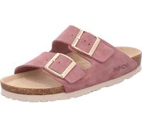 Rohde Mule femme en daim avec boucles réglables Alba 5590, Taille:38 EU, Couleur:Violet