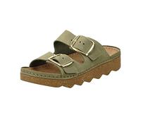 Rohde Mules Femme Foggia-D 6222, Pointure:37 EU, La Couleur:Vert