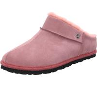Rohde Pantoufles Femme Chaussure en cuir doublée d'agneau chaud Gardena 7070, Taille:39 EU, Couleur:Rose
