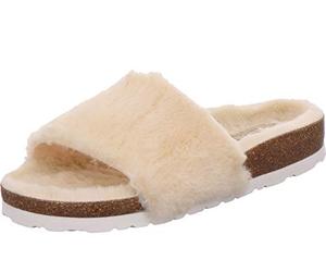 Rohde Pantoufles pour Dames Alba 6060, Pointure:37 EU, La Couleur:Beige