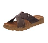 Rohde Sandales Pour Hommes En Cuir Mélange Textile Bandes Croisées Foggia-H 5976