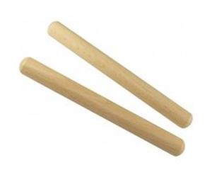 Rohema claves hêtre 18x1,8cm - éveil musical Marron