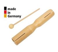 Tone Block / Guiro Hêtre 2 Tons + Baguette - 3+ Percussions à main