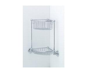 Rohl U.6959ib Perrin et Rowe à deux étages d'angle Panier, Inca Laiton