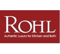 Rohl ZZ94521021-APC Poignée à levier architectural moderne uniquement pour robinets de toilette Ls51 et Ls52 à un trou de fixation sur pont Chromé poli