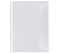 Rohling Veloflex 5340000 Pochettes Document DIN A4, PP, 130 My, indélébile, Transparent